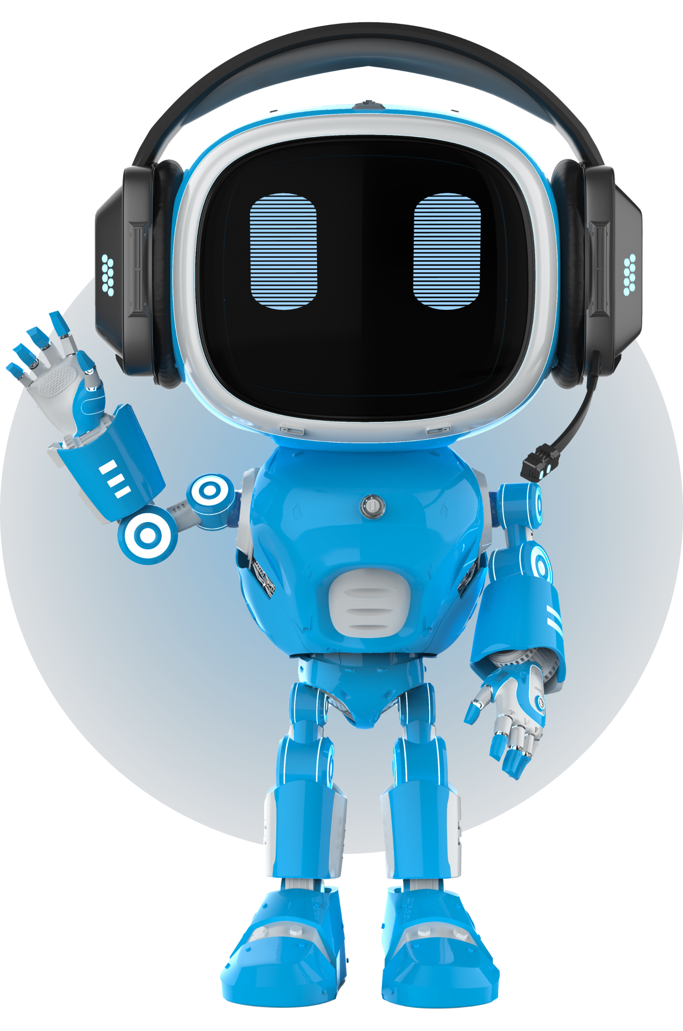 AI Robot Mascot